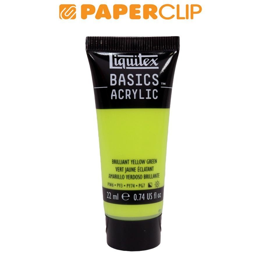 

CAT ACRYLIC LIQUITEX BASIC 22ML 1058840LQ BRILLIANT YELLOW GREEN