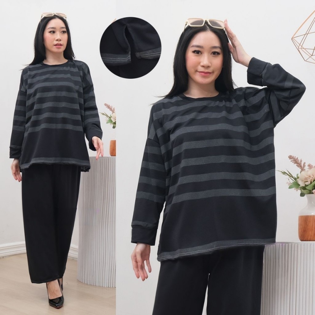 WILLSHA - ZSO FASHION WANITA WINA / ONESET OVERSIZE TUKKEY / One Set Wanita Trendy / Setelan Wanita 