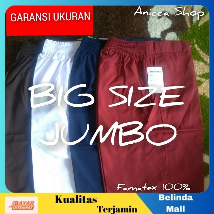 

⭐COD⭐ Celana Sd/Smp Jumbo karet Pendek Seragam Sekolah Putih, 15 TERLARIS