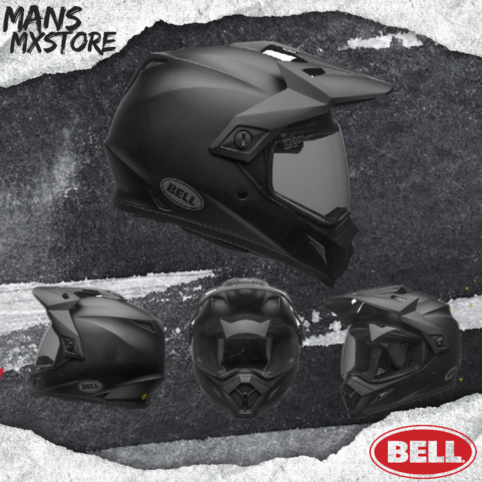HELM BELL MX 9 MIPS MATTE BLACK HELMET ORIGINAL BELL MX 9 ADVENTURE