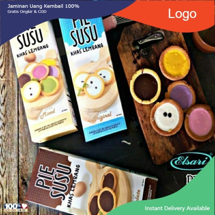 

Sj Pie Susu Lembang | Isi 7 | 200 Gram | Elsari Bakery | Pie Bandung