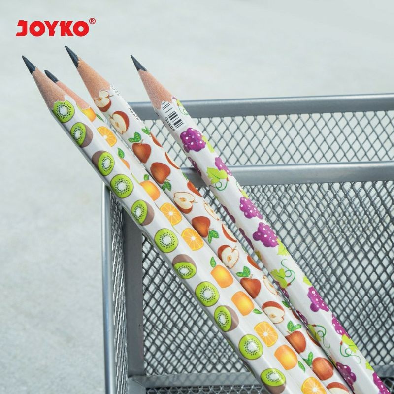 

JOYKO P-109 pencil pensil motif fruity buah 1pack (4pcs)