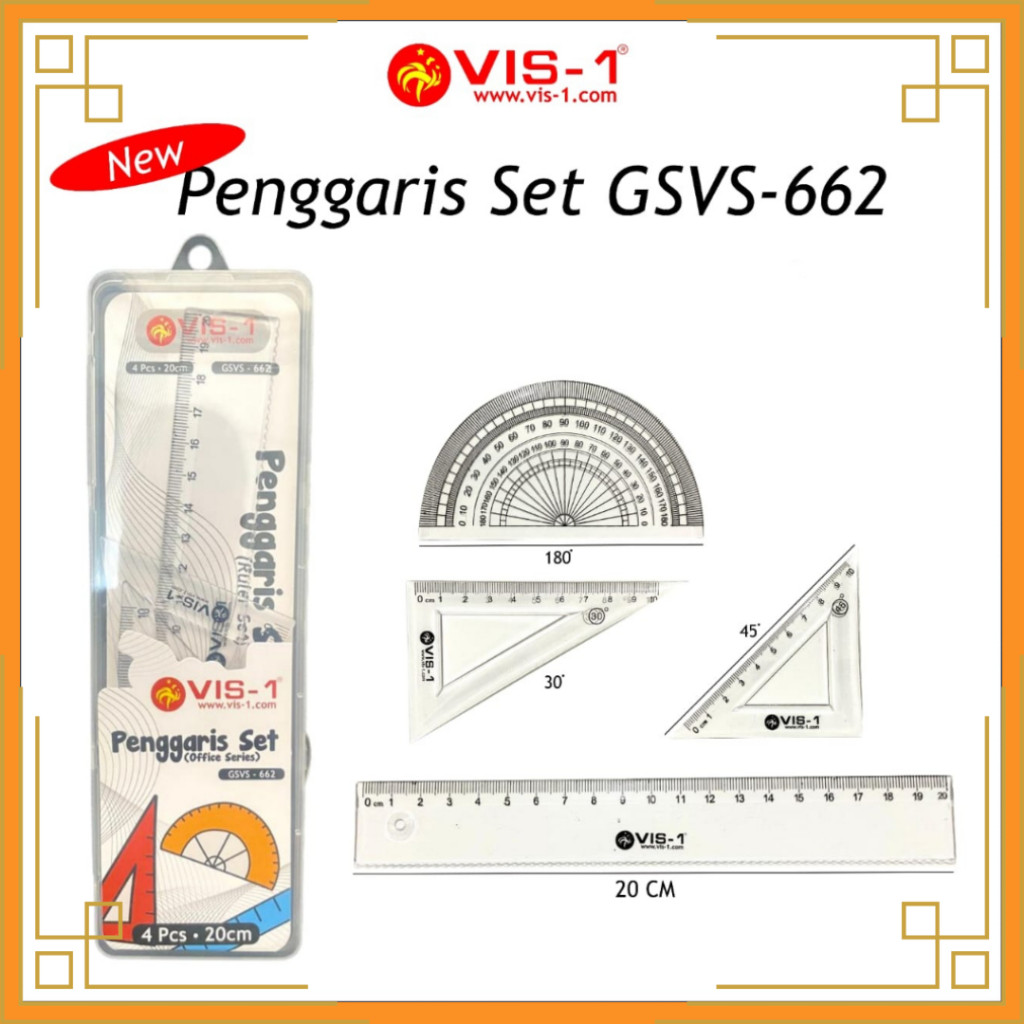 

VIS-1 Penggaris set GSVS-662