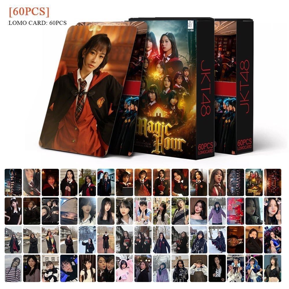 [60Pcs] Pack Photocard Jkt48 Magic Hour Album Lomo Card Photo Card Kpop Lomocard Kpopers Photocard W