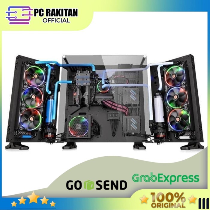 THERMALTAKE PC CASE ATX CORE P7 TG BLACK