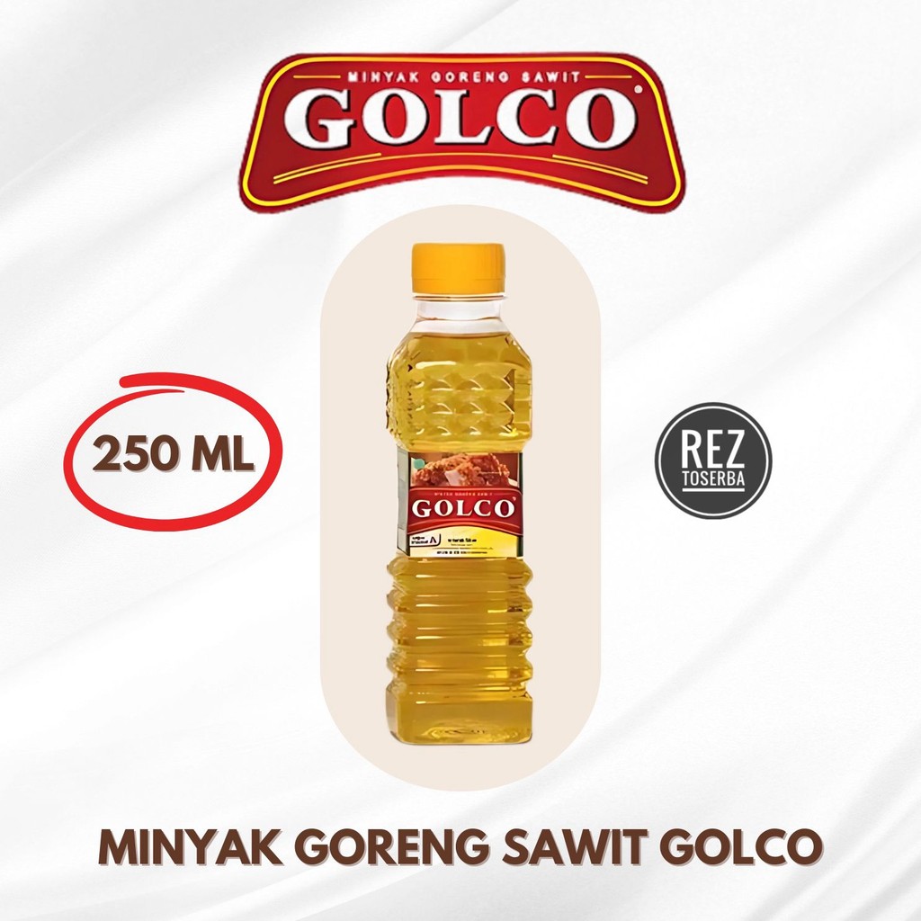

MINYAK GORENG GOLCO 250ml KEMASAN BOTOL Minyak Goreng Premium - MINYAK GORENG MURAH