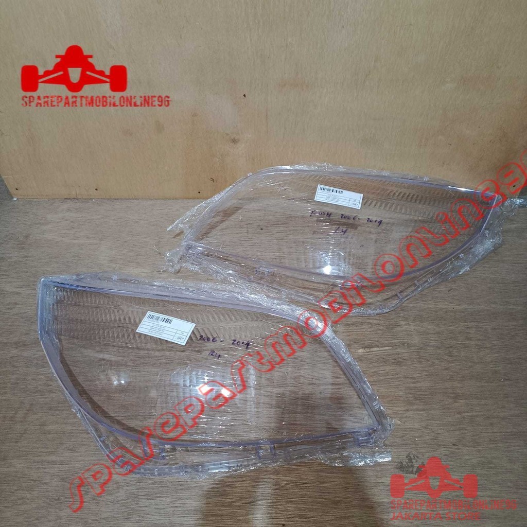 Mika Lensa Head Lamp Lampu Depan Rush Terios 2007 2012 MODEL PROJECTOR