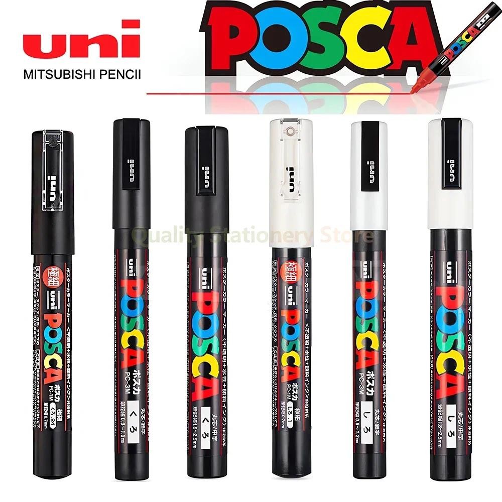 

1pcs UNI Posca Graffiti Advertising Marker Art Supplies PC-1M 3M 5M Graffiti Acrylic Marker POP Poster Pen / Permanent Paint Pen