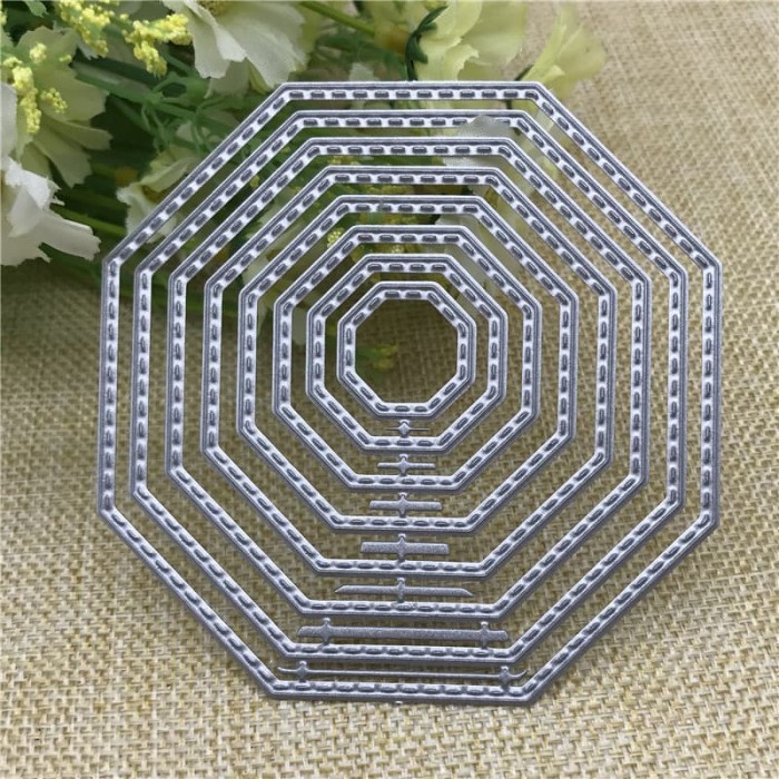 

Cutting Dies Octagon Frame (8pcs)