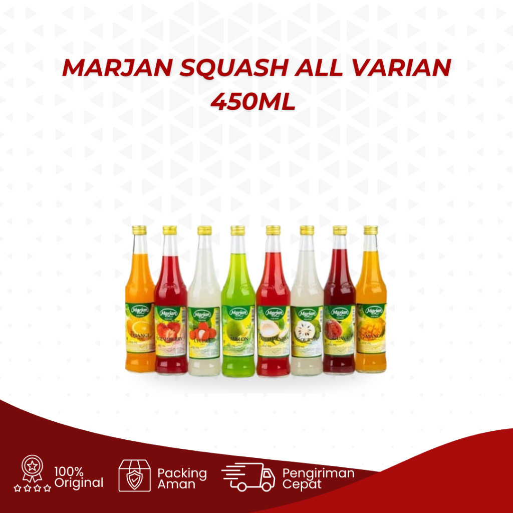 

Sirup Marjan Squash All Varian 450Ml pusat grosir murah meriah