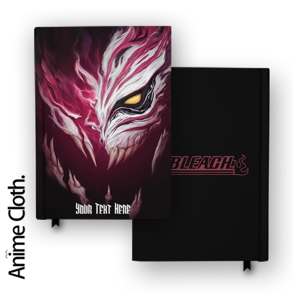 

Buku Catatan Notebook Anime Bleach Bankai Custom Nama Diary Jurnal Agenda Hardcover A5 A6