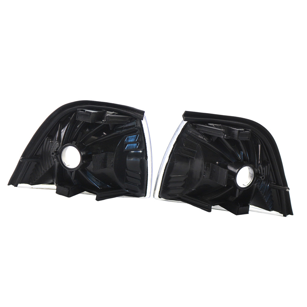 A Pair of Turn Signal Light With White Lens Replacement For BMW E36 318i 328i M3 Turn Signal Light  