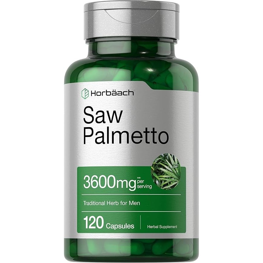Horbaach Saw Palmetto Extract 120 Capsules