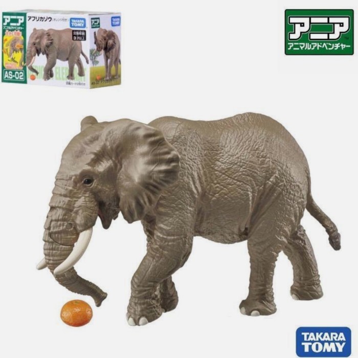 TAKARA TOMY Ania Figure ANIA AS-29 Proboscis Monkey Monyet Bekantan Binatang Animal Toy for Ages 3+ 