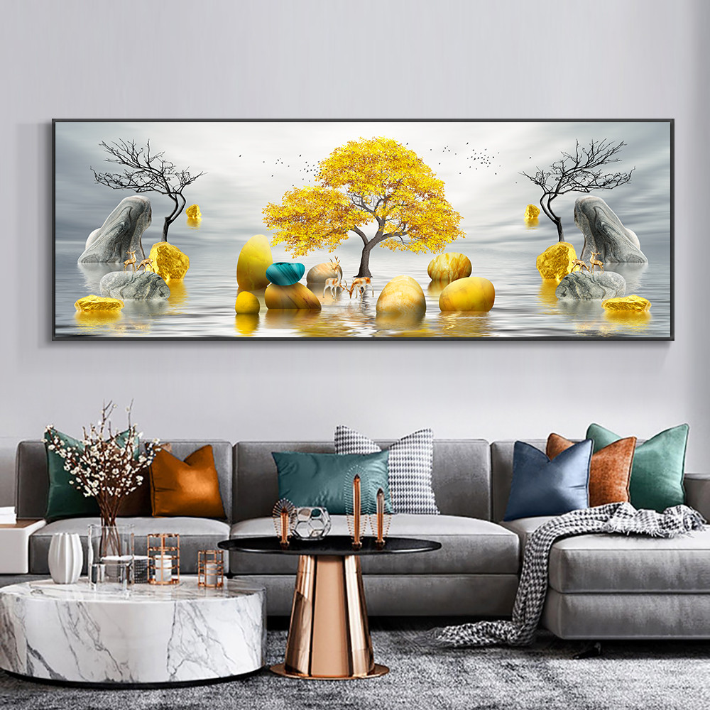 

GATYZTORY 60*120cm large size Painting by numbers landscape Pictures for the home decor canvas painting