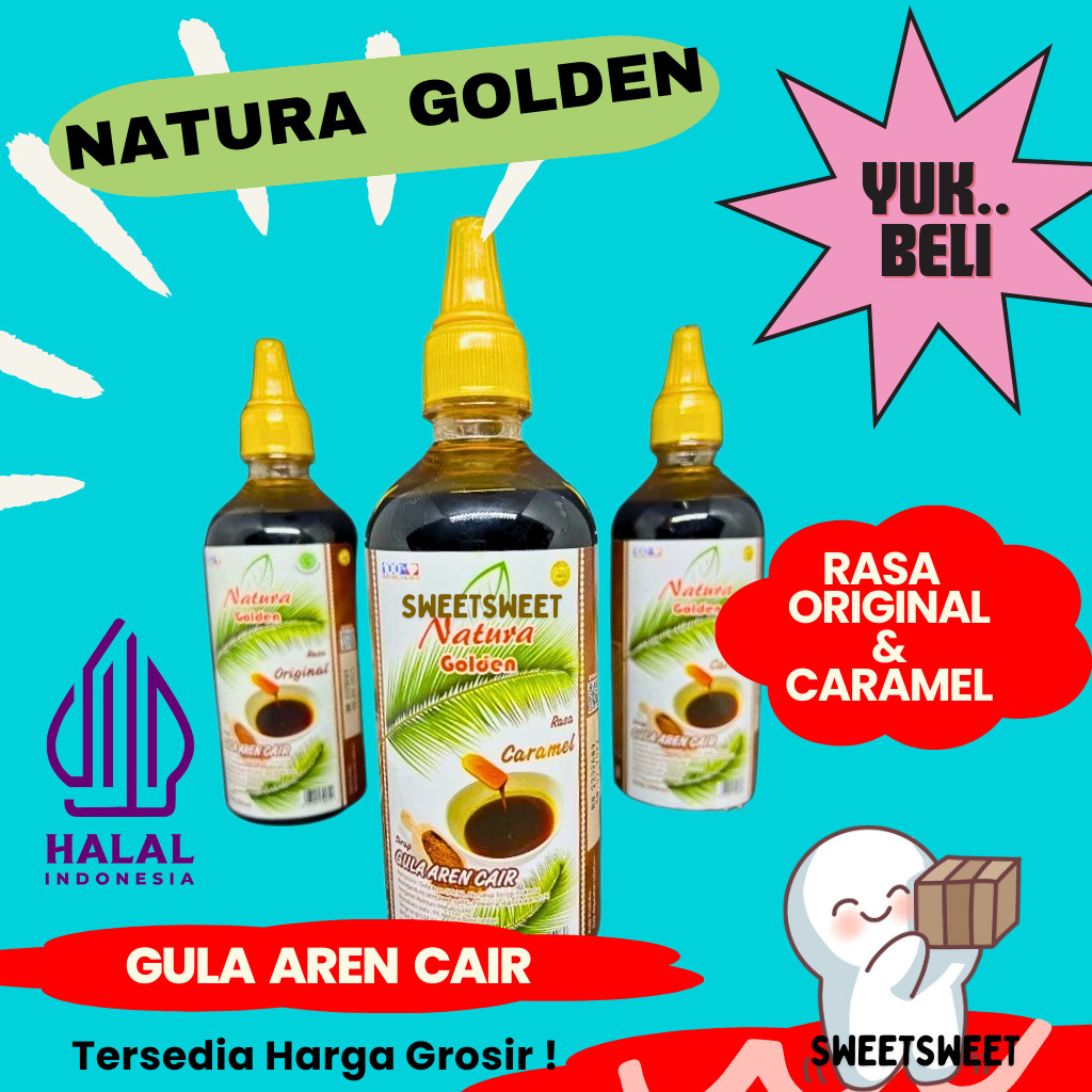 

Sweetsweet Gula Aren Cair Premium 650 Gram | Liquid Palm Sugar {BISA COD} {TERSEDIA HARGA GROSIR}
