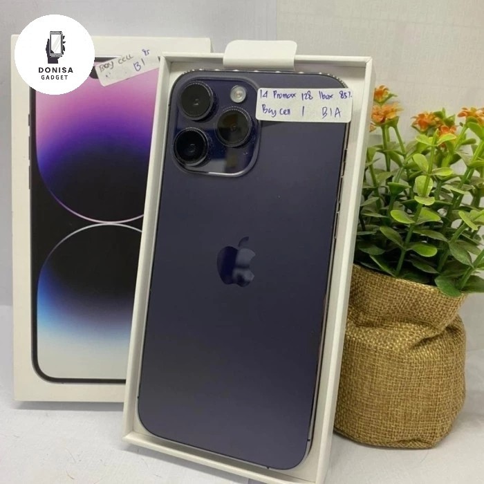IP 14 Pro Max 128GB - Resmi - Fullset Second