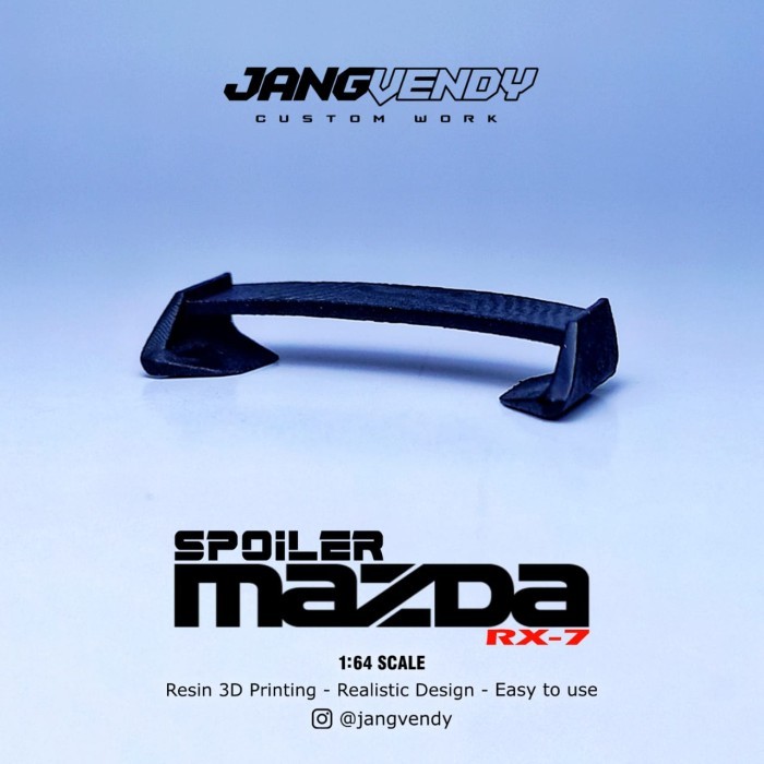 Spoiler diecast JV Mazda RX7
