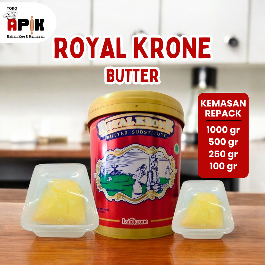 

Royal Krone Butter - Kemasan Repack Praktis 250gr 100gr