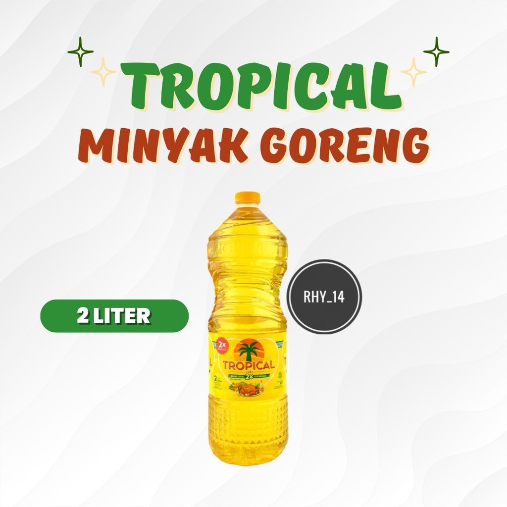 

MINYAK GORENG TROPICAL BOTOL 2 LITER / Minyak Kelapa Sawit
