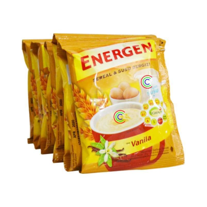 

energen vanilla isi 10 renceng