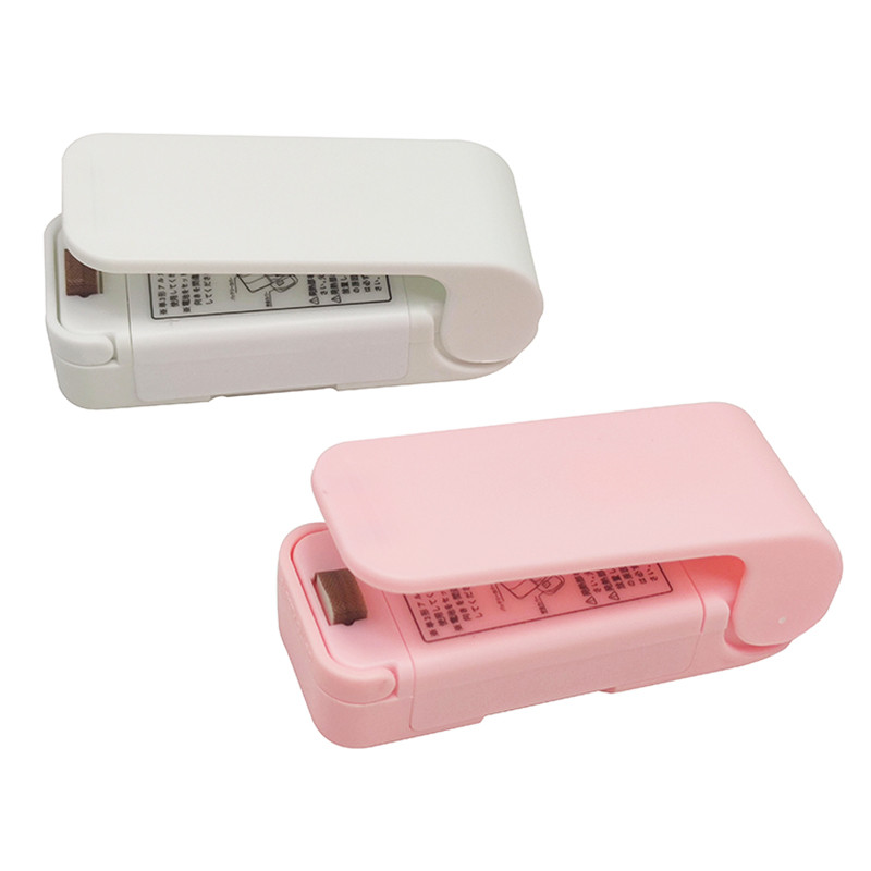 

1 Pcs small household plastic sealing machine mini sealing machine portable hand pressed plastic bag sealing machine