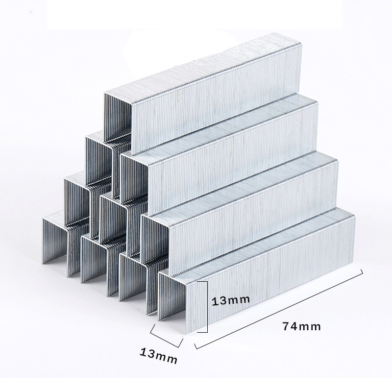 

Huapuda 23/13 1000pcs/box Staples/Nails/Nailers For Heavy Duty Stapler 0100&0240 School Office Metal Staples Binding Supplies