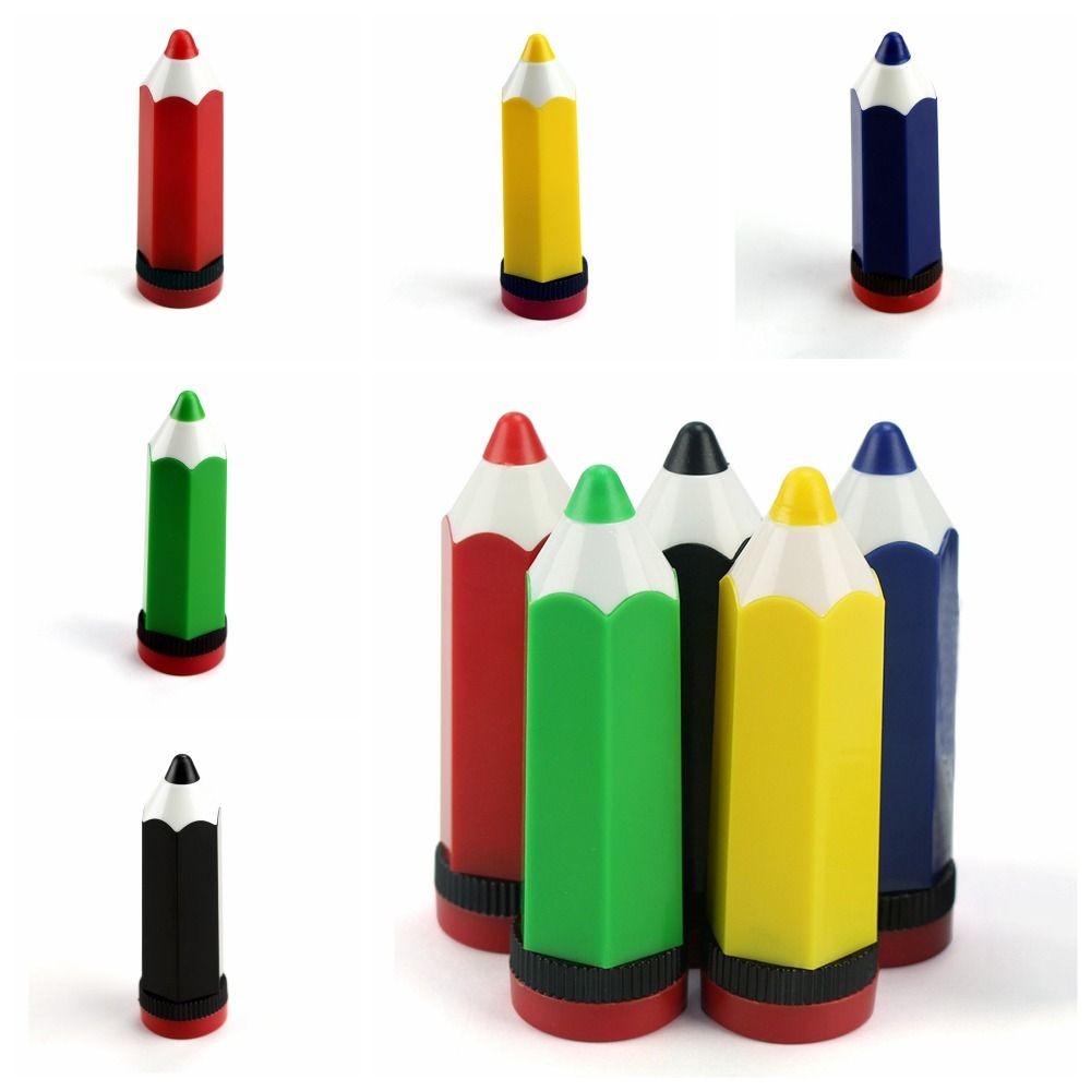 

Pencil Cutting Tools Pencil-shaped Cartoon Pencil Sharpener Single Hole Plastic Colorful Pencil Sharpener Portable Durable Kids