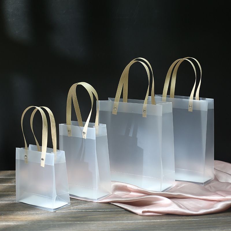 

Transparent Doff Hand Flower Bag