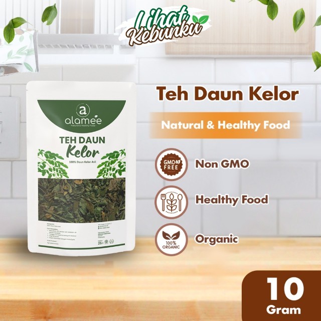 

Teh Daun Kelor Tea Bunga Herbal Alami Organic Natural Non Msg Siap Seduh 25gr LIHAT KEBUNKU