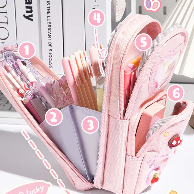

3D Model Tas Lucu Kapasitas Besar Anak Tempat Pensil Kotak Pensil Anak Sekolah Pencil Case Hiasan