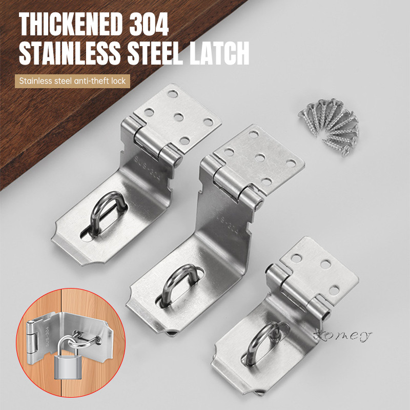 4 Inch Siku Kecil / Kunci Pintu grendel pintu gembok Selot Slot Gembok Overpal Overpal Siku Kait Pin