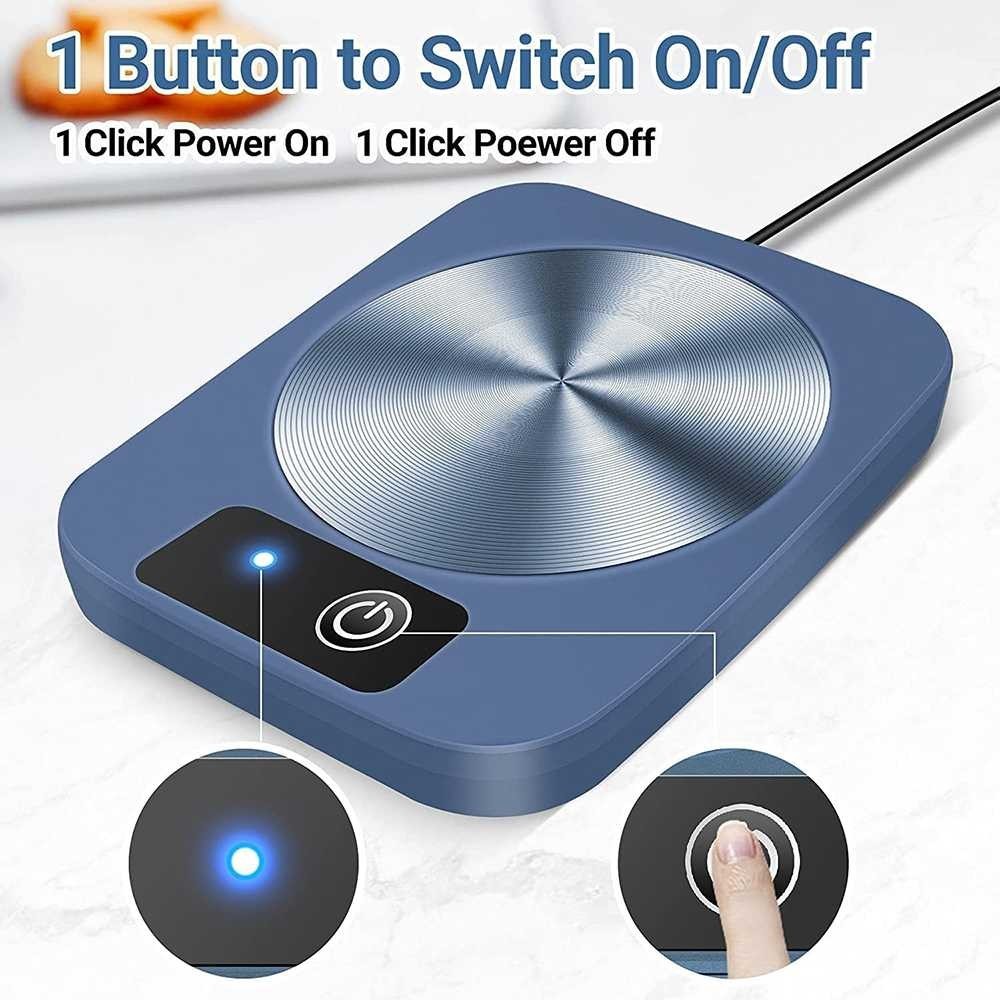 TC - DPR PURRINI Tatakan Pemanas Gelas Coffee Cup Warmer Heating Pad Coaster - WJ-NB03