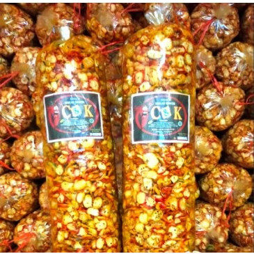 

500 gr kerupuk seblak bantet pedas bumbu kencur merk CK