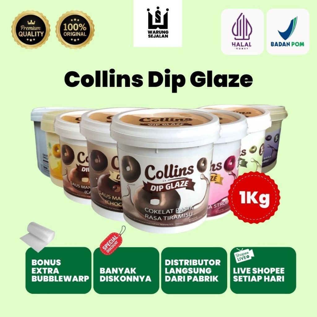 

Collins Dip Glaze 1 Kg / Selai Rasa Coklat / Selai Rasa Keju / Selai Green Tea / Selai Rasa Tiramisu collins 1kg coklat collins glaze collins selai coklat selai coklat 1kg colins glaze 1kg collins dip glaze 1kg glaze collins 1 kg colins 1kg colins coklat