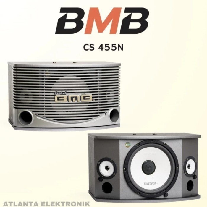 Original Speaker Pasif BMB CS 455N /CS 455 N BMB 10 inch Garansi Resmi 3 Tahun