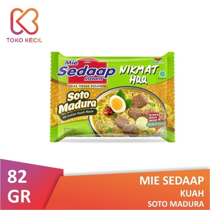 

Mie Sedaap Kuah Soto Madura 82gr