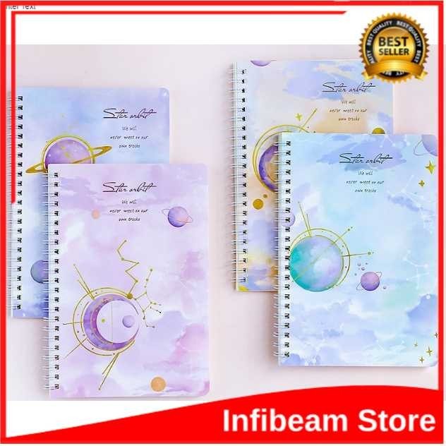 

RUMAUMA PLANET NOTE BOOK 60 LEMBAR CATATAN / Buku Tulis Diary Bergaris