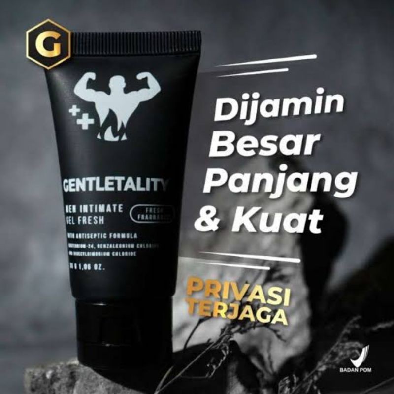 Gentletality Gel - Gel Khusus Vitalitas Pria Terbaik