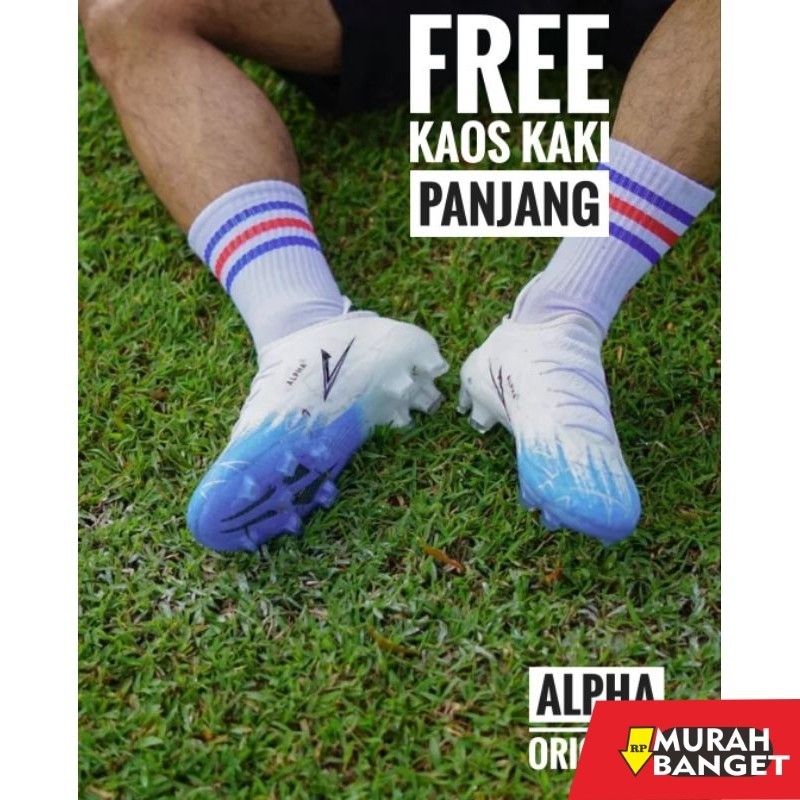 Sepatu specs keren- Sepatu bola ori Alpha G original | Gratis kaos kaki