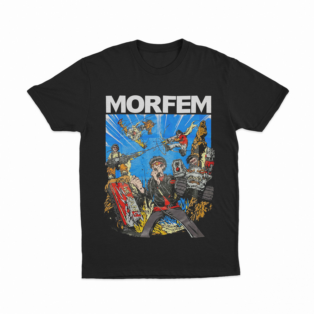 Ready Stock - Tshirt Morfem - Little Rascal II Black