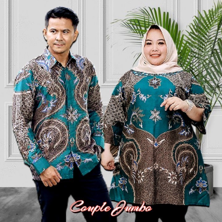 Baju Couple Batik Wanita Gemuk Tunik Jumbo Ld 140 Tunik Jumbo Kekinian Tunik Big Size Atasan Big Siz