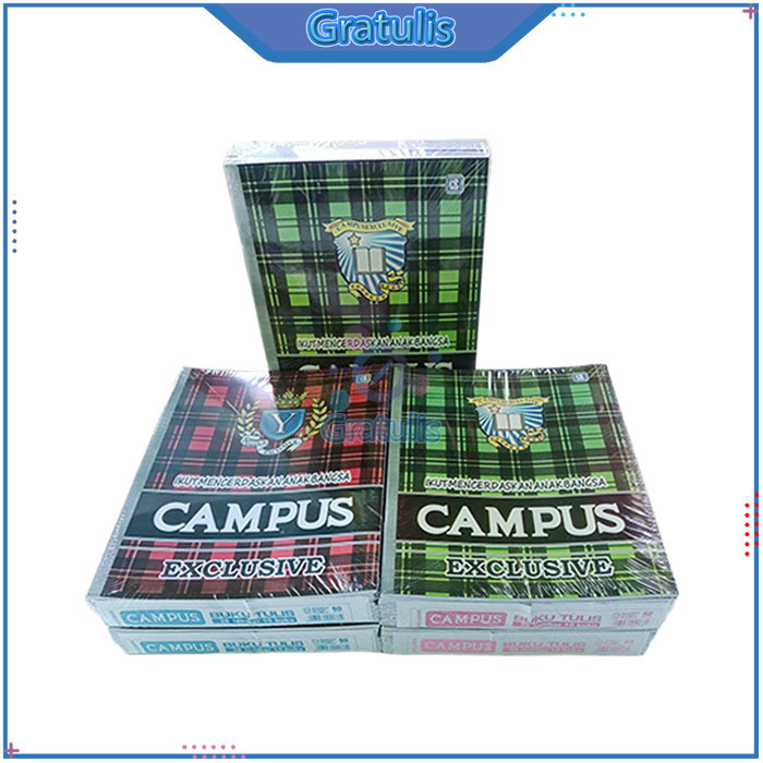 

BUKU TULIS CAMPUS 38 LEMBAR [1 PAK] / BUKU CATATAN HARIAN SD SMP SMA KULIAH / ALAT TULIS PERLENGKAPAN SEKOLAH ANAK / BUKU TULIS SEKOLAH CAMPUS 38 LEMBAR 10 BUKU / BUKU KAMPUS 1 PACK / BUKU TULIS KWARTO A5