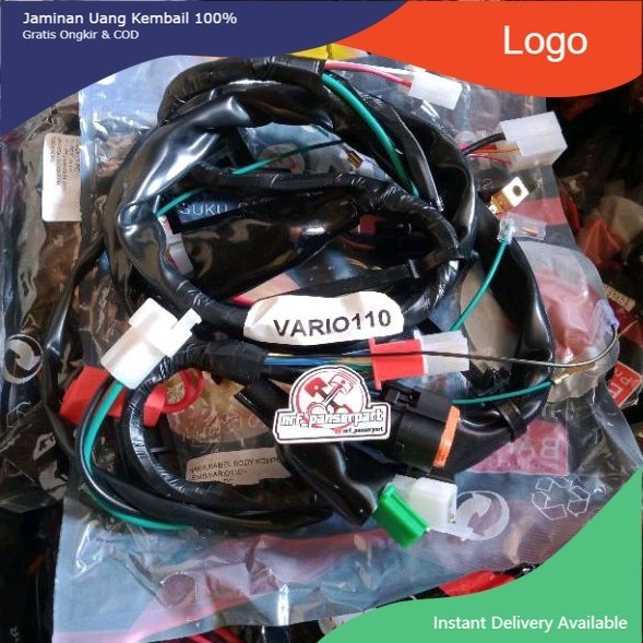 KABEL BODI VARIO 110 KVB KARBU// KBL BODY SET+SOKET AKI HONDA VARIO 110 KARBU VARIO CBS VARIO TECHNO