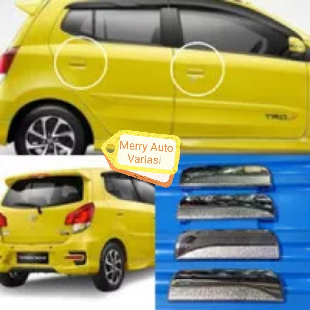 cover handle pintu chrome AGYA / AYLA 2014-2020