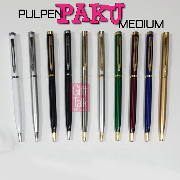 

Pulpen Paku Metal Medium + Grafir PM780