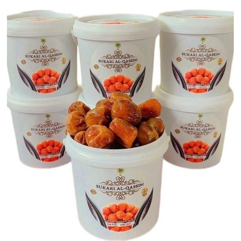 

Kurma Sukari ember al qassim 850gr