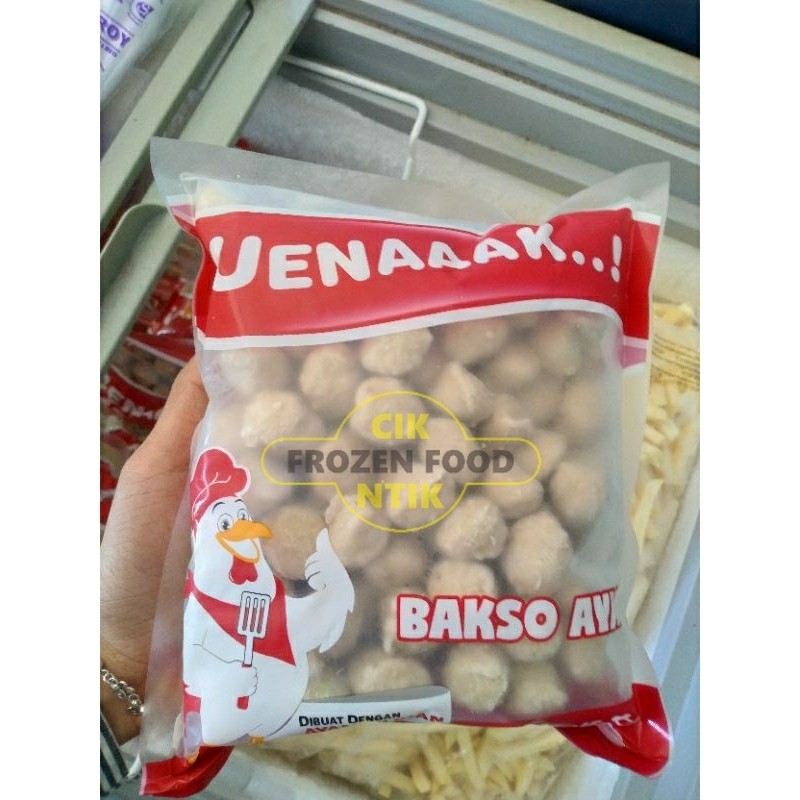 Belfood Bakso Ayam Mini Uenaaak Unyil Isi 100 Frozen Food Cik Ntik Jambi Cemilan Jajanan Seblak Kore