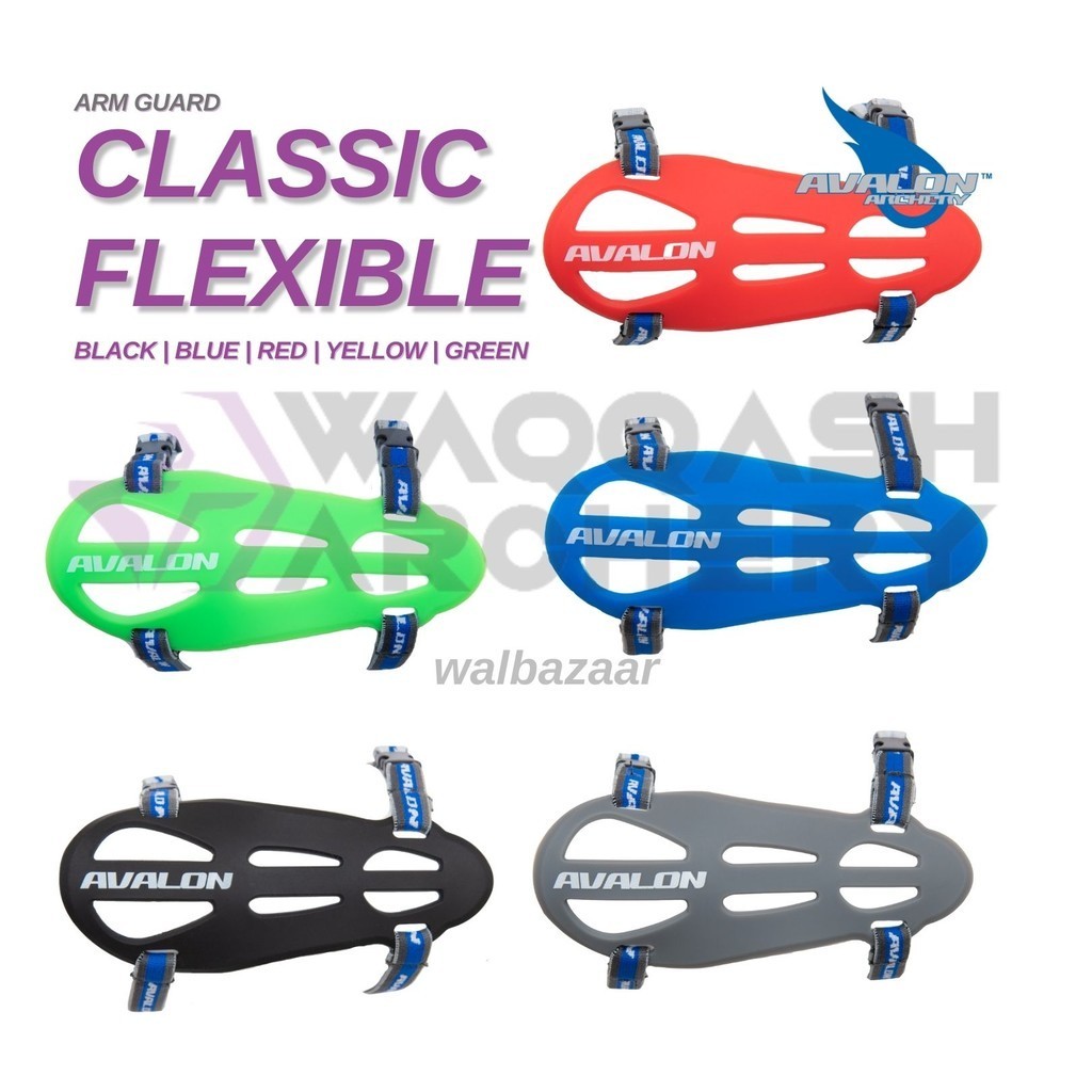 AVALON CLASSIC ARM GUARD Flexible Rubber Pelindung Lengan Armguard