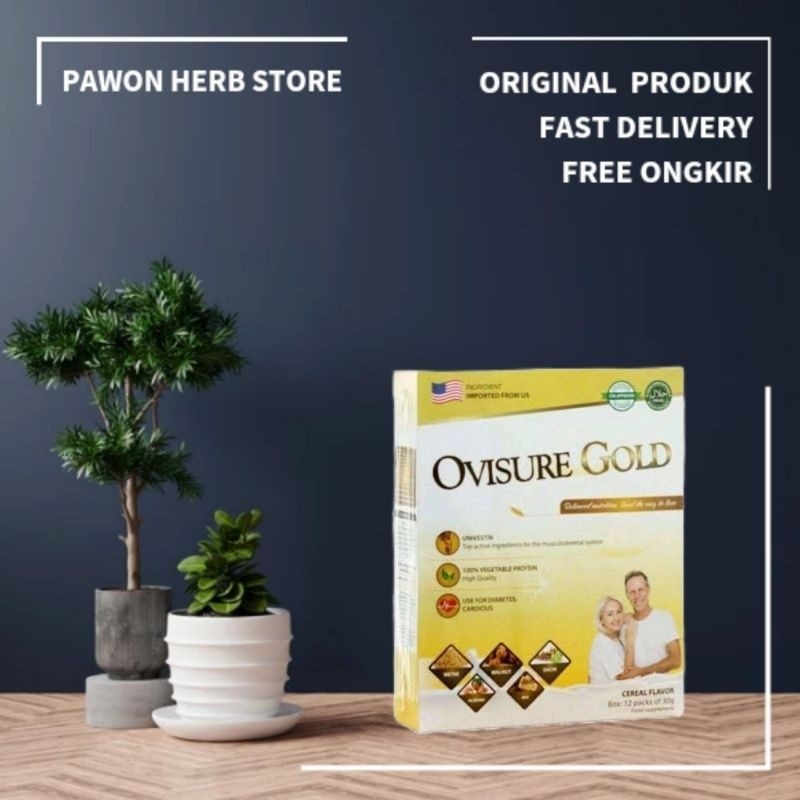 

100% ORIGINAL OVISURE GOLD USA susu untuk tulang dan sendi original